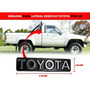 Emblema Lateral Placa Toyota Pick Up Lado Izquierdo