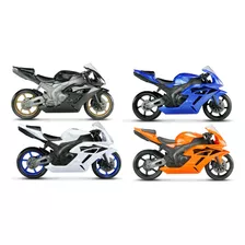 Moto Carreras Juguete Niño Superbike 23cm 4 Colores