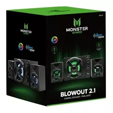 Parlante Subwoofer Blowout 2.1 Monster - Crazygames