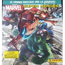 Album Super Heroes Marvel P/colar 192 Fig.36 Cards Panini