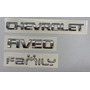 Chevrolet Aveo 1.6 Family Emblemas Cinta 3m Chevrolet Kalos