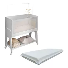 Mini Berço Moises Com Colchão Bedside 4 Em 1 Infantil Bebe