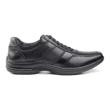 Sapato Masculino Em Couro Legitimo Pipper 53104 Conforto Air