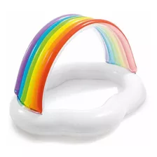 Piscina Inflable Bebé Arcoiris Intex