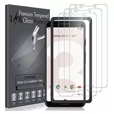 [paquete De 3] Protector De Pantalla Para Google Pixel 3, V