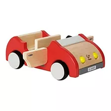 Juego De Juego De Coches Familiares De Madera De Casa De Muñ