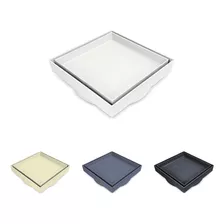 Ralo Oculto 15x15 Invisível Seca Piso Porcelanato Domus