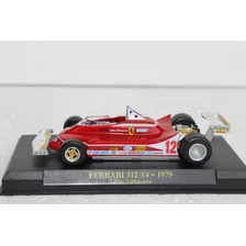 Ferrari F312t4-gilles Villeneuve-mundial F1-1979-1/43-altaya