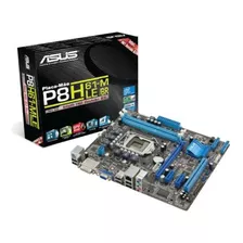 Placa Mãe Asus P8h61-m Le/br Lga 1155 Usada S/ Espelho