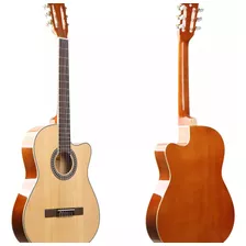 Guitarra Deviser Cutawey Color Natural 40puLG