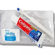 Kit Colgate Escova Creme Dental E Fio 40 Cm C/60 Unidades