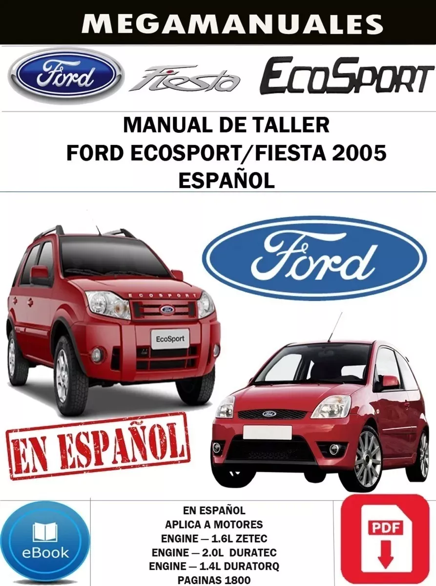 Manual De Taller Ford Ecosport/fiesta 2005 Español