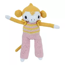 Amigurumi Mono Araña Lupita Pica Pau Muñeco De Apego Crochet