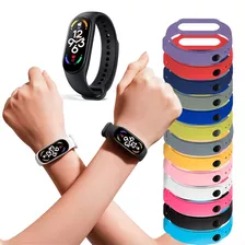 Malla Smart Band Pulseras Para Xiaomi Mi Band 7 Colores Otec