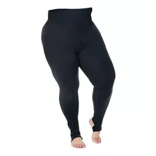 Calça Legging Feminina Plus Size Cintura Alta Reforçado