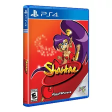 Shantae Limited Run Ps4 Mídia Física Lacrado