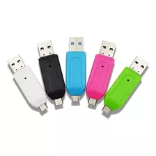 Lector Usb Otg Para Pc Y Smartphone