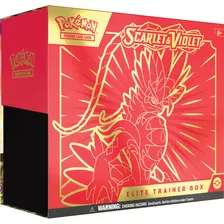 Pokémon Tcg: Caja De Entrenamiento Élite Escarlata Y Viol.