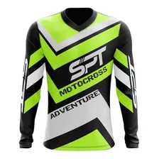 Camisa Camiseta Blusa Motocross - Spt Ref 11 Proteção Uv 50