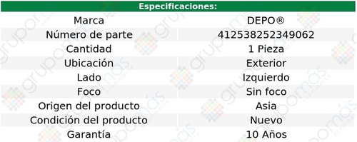 Calavera Ext Izq S/foco Nissan X-trail 15 Al 18 Depo Foto 4