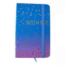 Cuaderno Libreta Anotador Con Diseño /elastico A6-14x10cm,