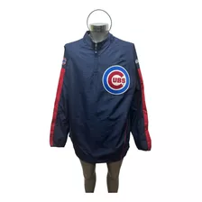 Sudadera Rompeviento Majestic Mlb Beisbol Cubs De Chicago