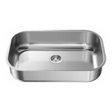 Cuba Inox Gourmet N2 56x35x17 Alto Brilho Ghelplus Cor Cinza