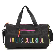 Bolso Multicolor Gimnasio Gym Deportes Mujer Impermeable 