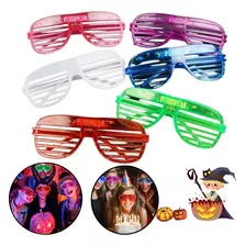 12 Lentes Led Rejilla Luminosos Luz Retro Fiesta Batucada