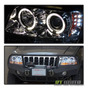 Faros  2005-2007 Jeep Grand Cherokee Led Tube Drl Proyector 