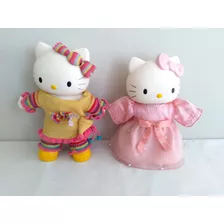 Antiga Boneca Hello Kitty Multibrink Sanrio Duas Unidades