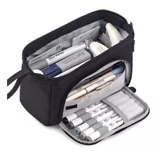 Estojo Organizador Liso C/ 2 Divisórias Interna Envio Rápido