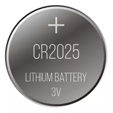 Bateria Lithium Botão Cr2025 5 Unidades