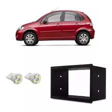 Moldura Cinta 2 Din Multmidia Japones Citroen C3 2004 +led