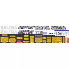 Decalque Faixa Adesiva Trator Valtra Valmet Bm 110