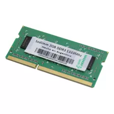 Memorias Ddr3 2gb 1333mhz So-dimm Pc3-10600 Notebook Netbook