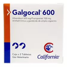 Desparasitante Tableta Galgocal 600