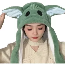 Touca Baby Yoda Cosplay Star Wars Fantasia Pelúcia Gorro