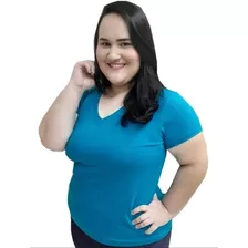 Blusa Feminina Plus-size Baby-look Fresquinha!