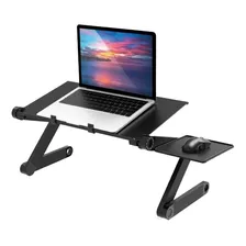 Mesa Notebook Laptop Soporte Plegable Soporte Regulable Color Negro