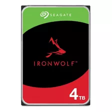 Disco Nas Interno Seagate Ironwolf St4000vn006 4tb