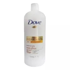 Crema Para Peinar Hidratante Diaria Dove Anti-frizz 1.1 Lt