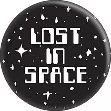 Perdidos En El Espacio - 1 Botón Redondo.