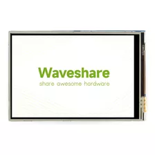 Waveshare Pantalla De Control Tactil Resistiva De 3.5 Pulgad