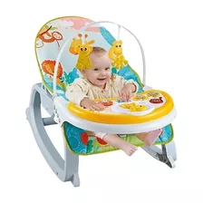 Silla Mecedora Comedor Musical Para Bebe 3 En 1.