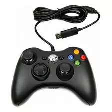 Controle Com Fio Xbox Android Cor Preto/ Pc / Ps3 /