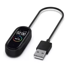 Cabo Carregador Usb Miband 4 Preto