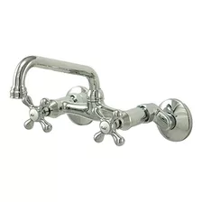 Kingston Brass Ks213c Grifo De Cocina Victoriana Para Montaj