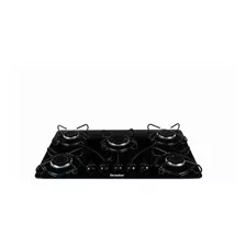 Cooktop Braslar 5 Bocas Pop Preto - Bivolt