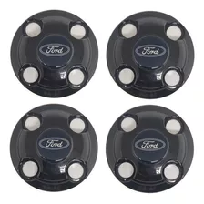 Jogo 4 Calota Ford P/roda De Ferro Aro 13 14 15 4x108